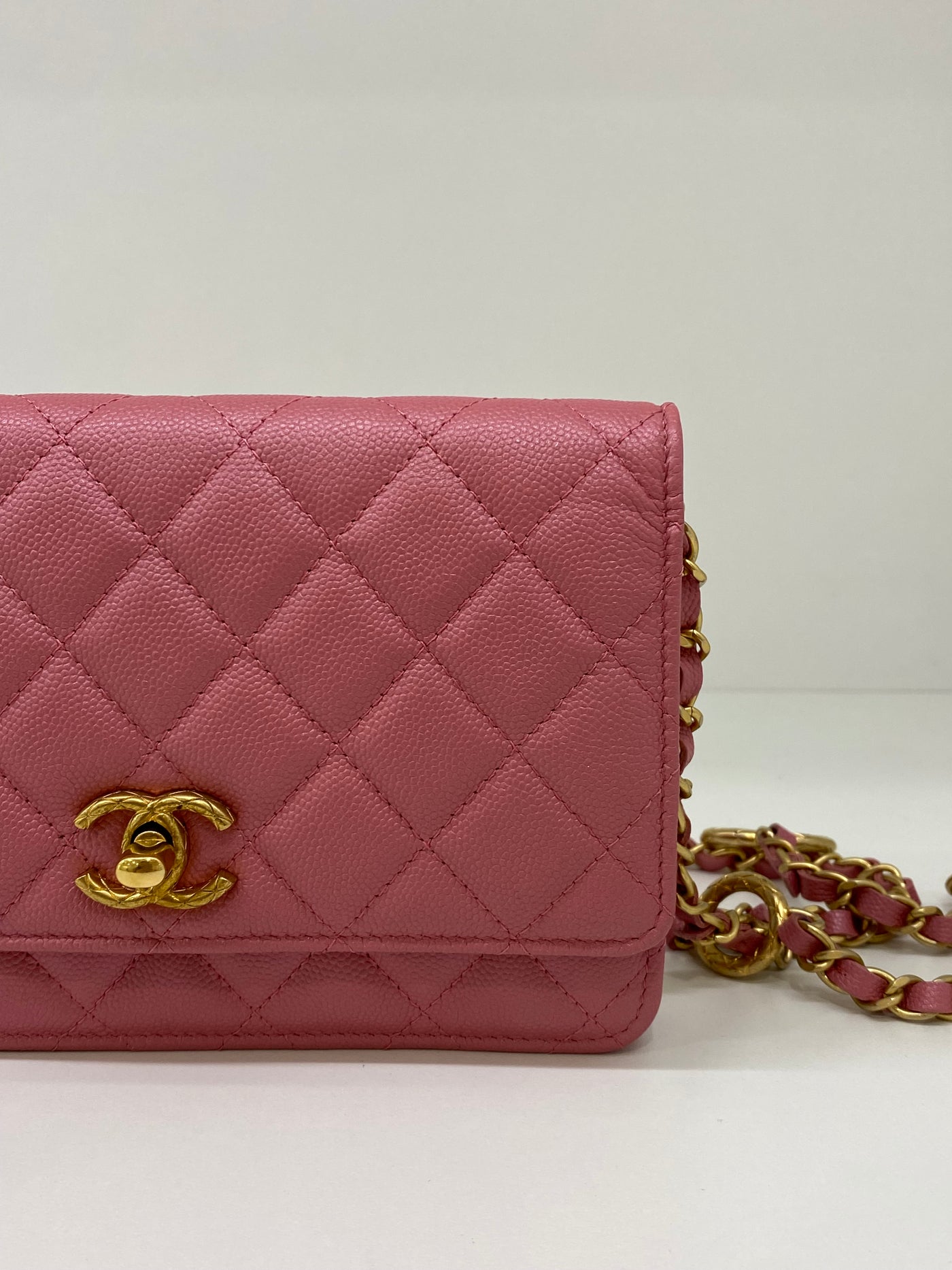 Chanel WOC Pink Caviar GHW