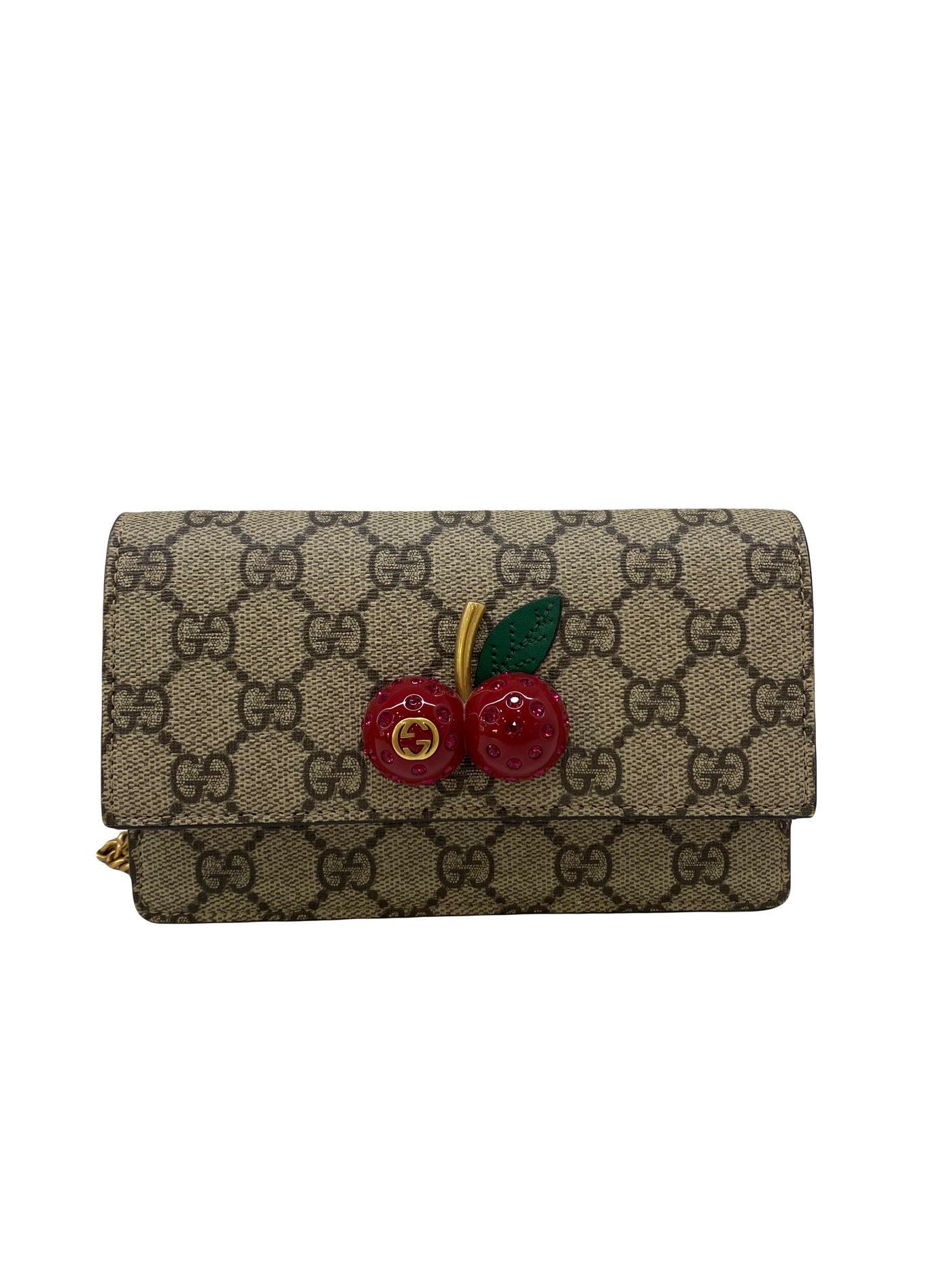 Gucci Cherry Monogram WOC