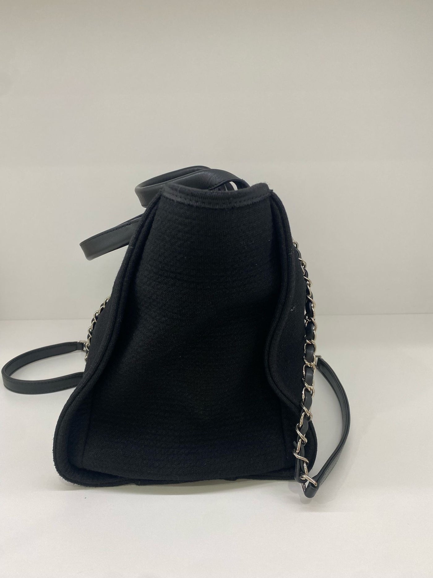 Chanel Black Deauville Small SHW