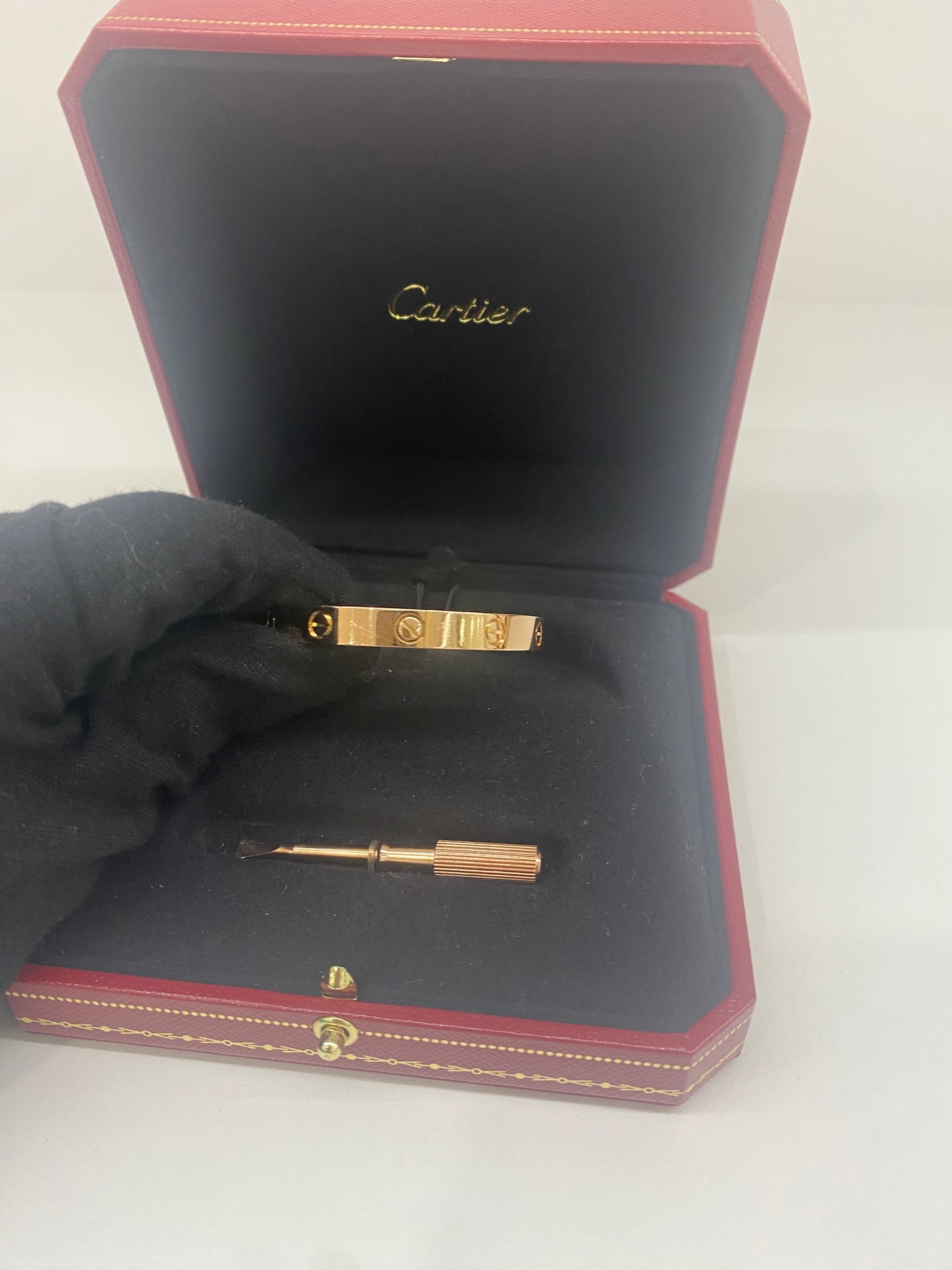 Cartier Love Bracelet -  Rose gold size 17