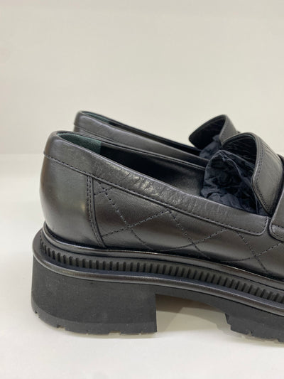 Chanel Platform Loafer Black Size 36.5C