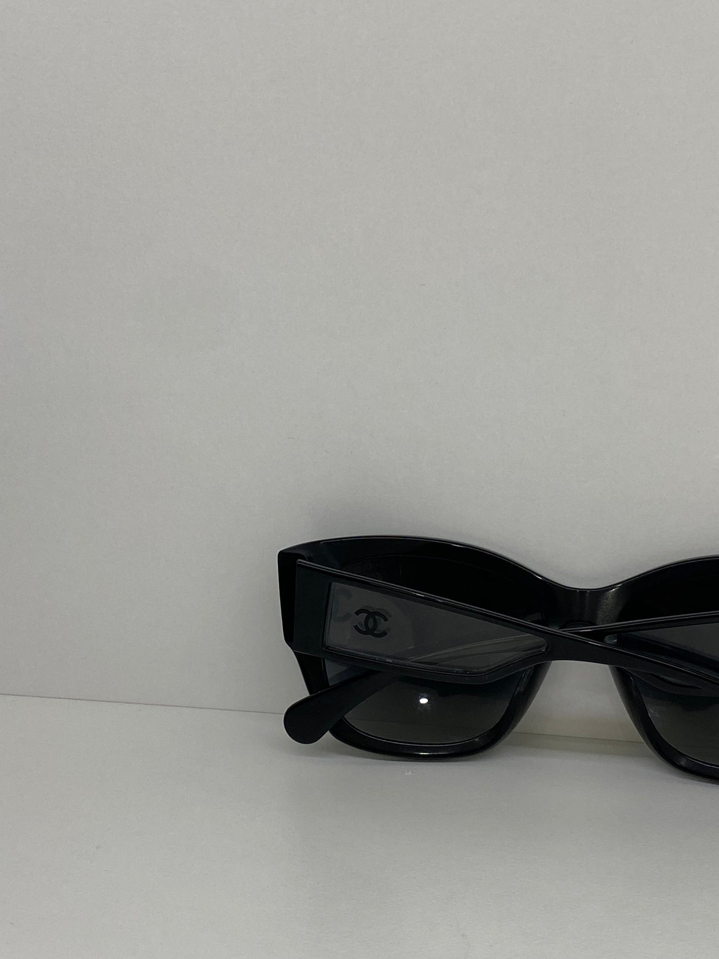 Chanel Oversized Sunglasses Black