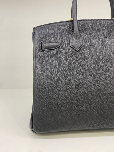 Hermes Birkin 30 Black RGHW