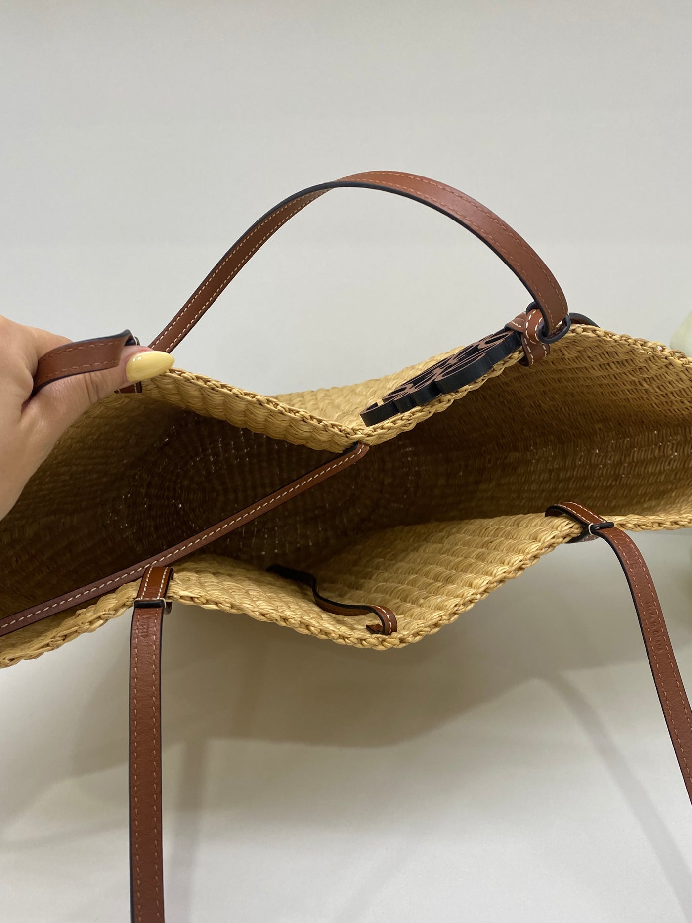 Loewe Raffia Basket Bag