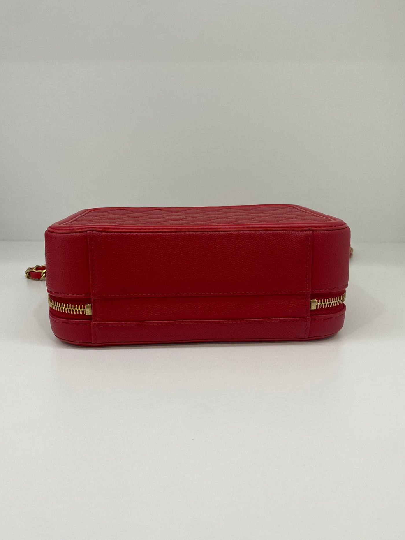 Chanel Red Vanity Bag