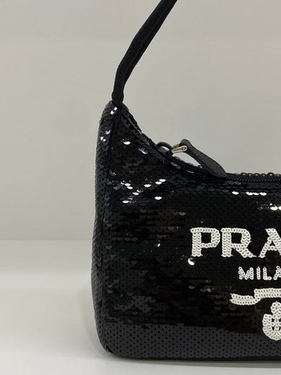 Prada Re Edition Black Sequin