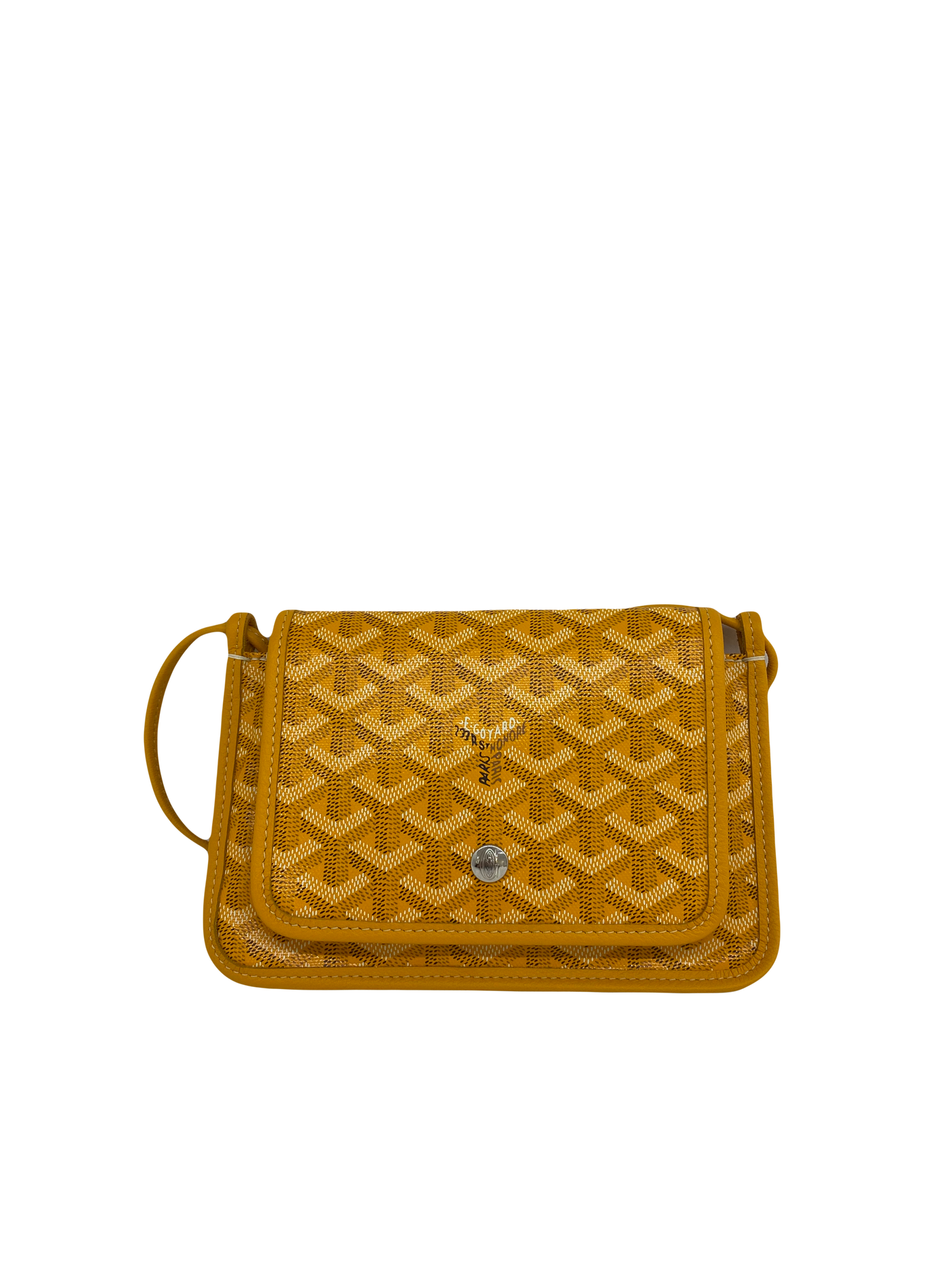 Goyard Plumet Wallet on Chain Yellow