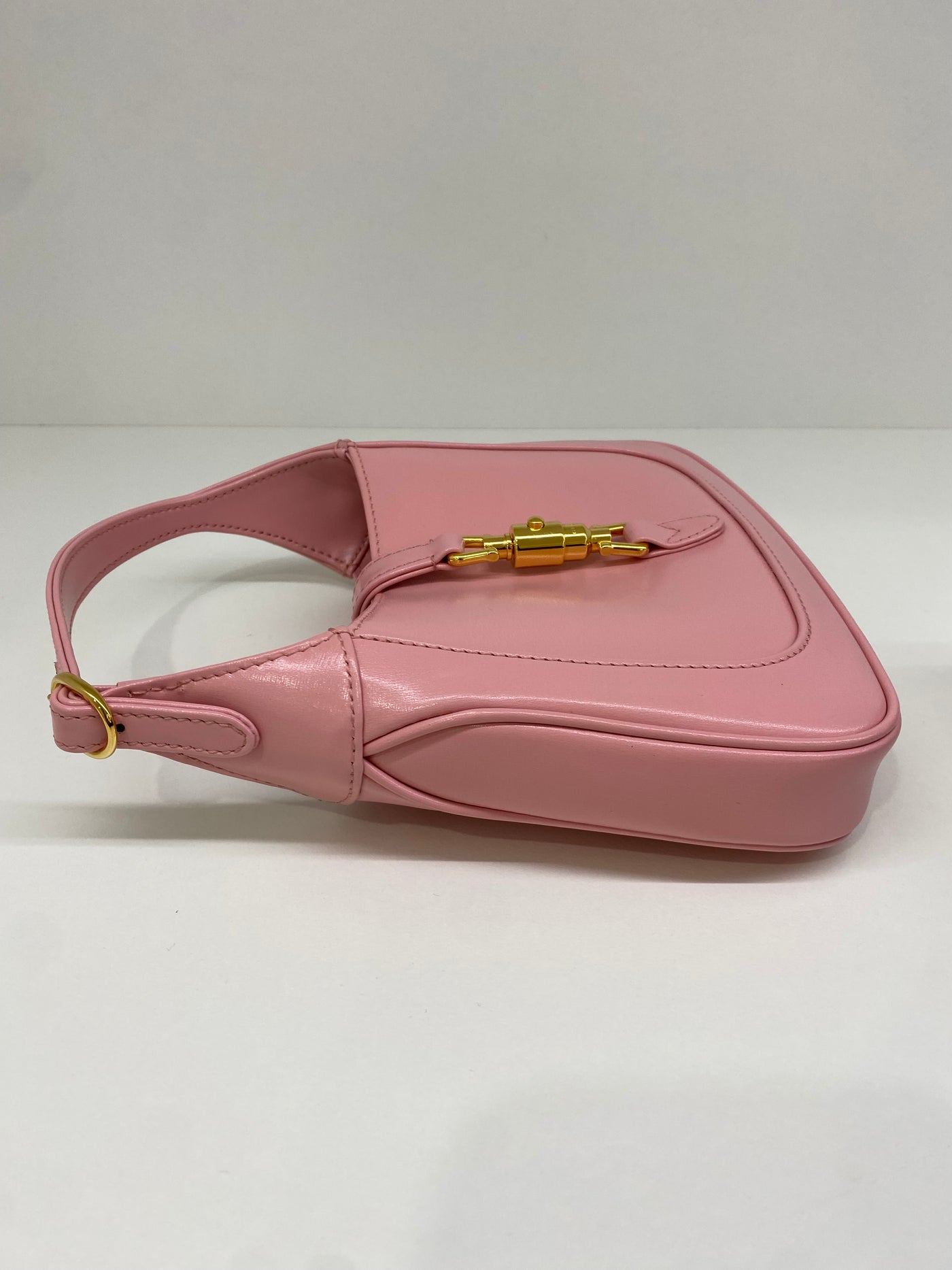 Gucci Jackie Small Pink bag GHW