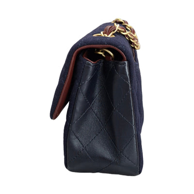 Chanel Sailor Classic Flap - Navy fabric - ONLINE EXCLUSIVE