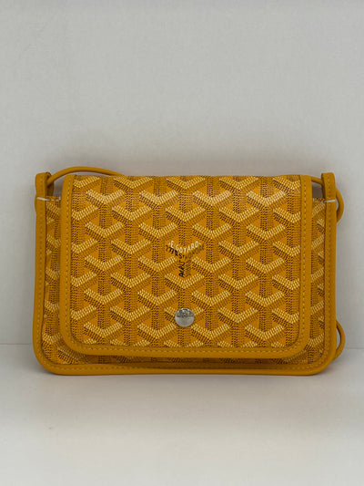 Goyard Plumet Wallet on Chain Yellow