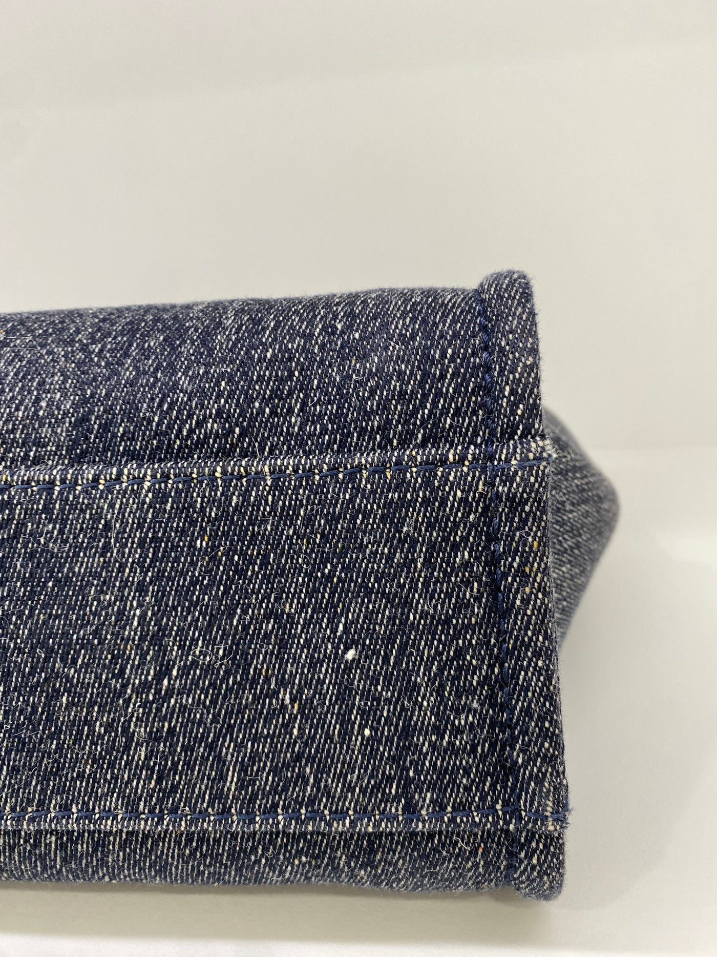 Chanel Deauville Dark Denim Small CGHW