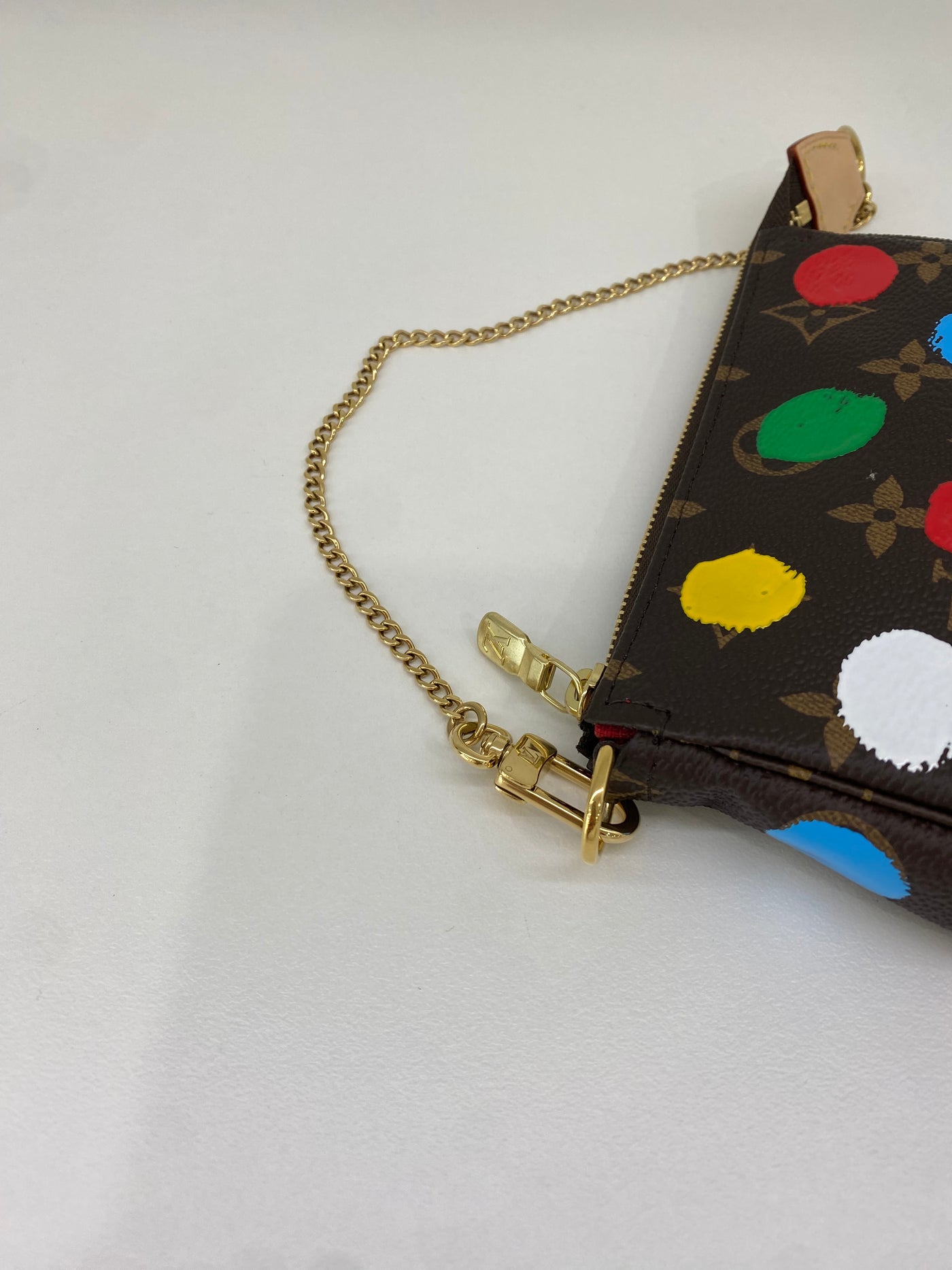 Louis Vuitton X Yayoi Kusama Pochette on Chain