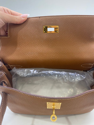 Hermes Kelly 28 Gold GHW