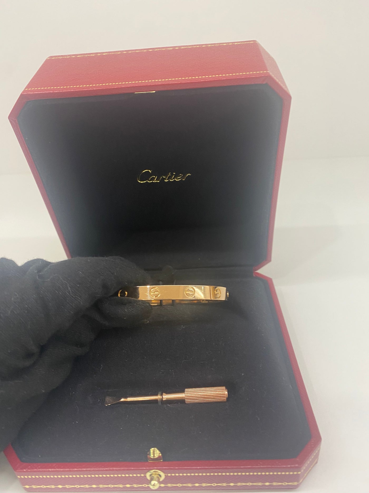 Cartier Love Bracelet -  Rose gold size 17