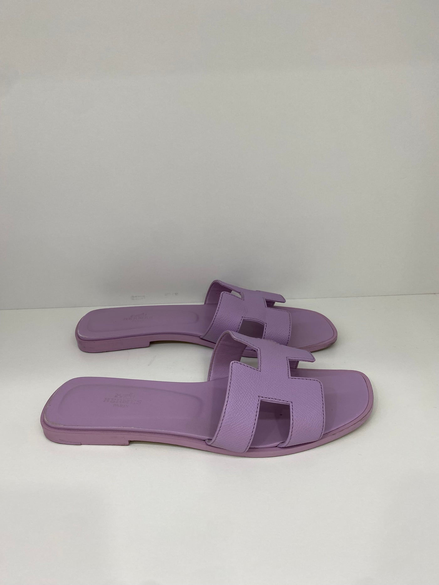 Hermes Oran Lilac Purple Size 39