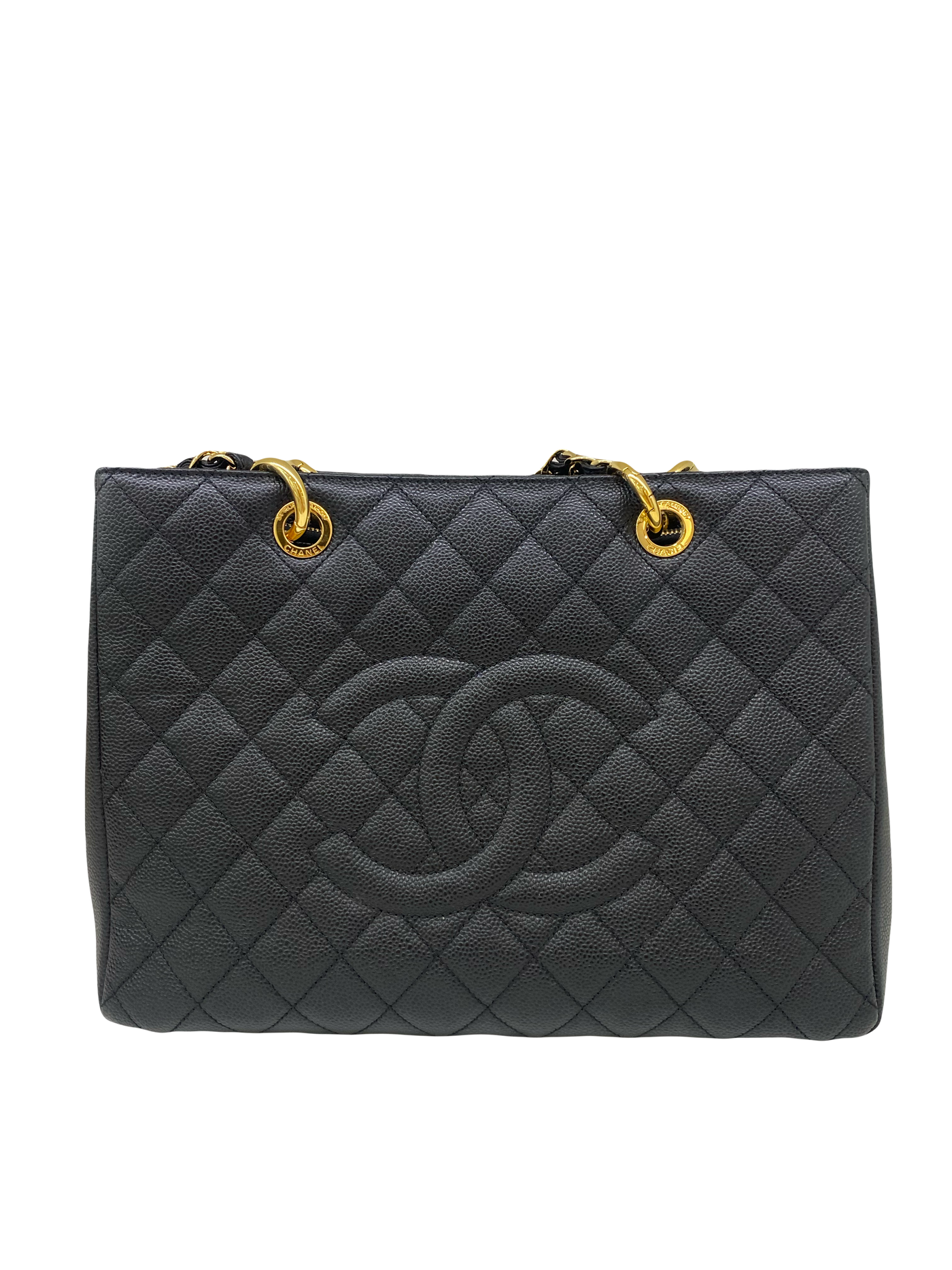 Chanel GST Black Tote GHW