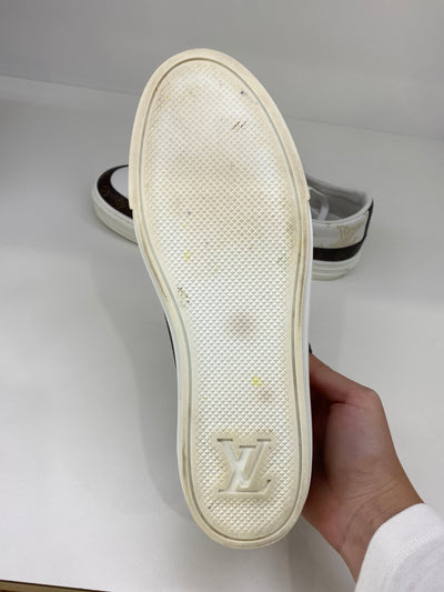 Louis Vuitton White Sneakers Size 37.5