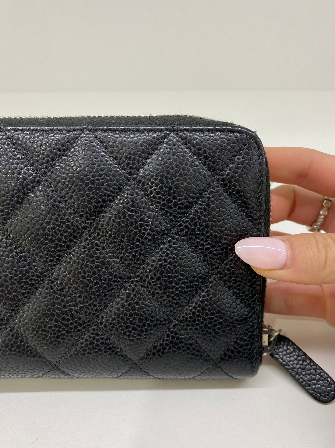 Chanel Black Wallet SHW