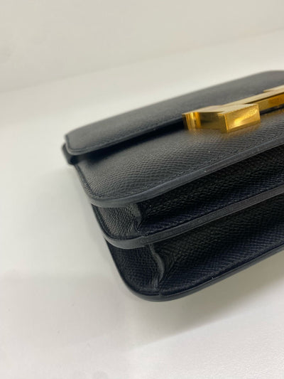 Hermes Constance 18 Noir GHW