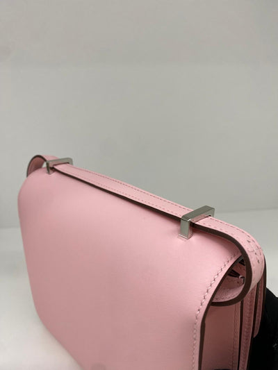 Hermes Mini Constance Rose Sakura PHW