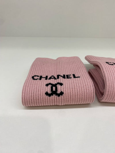 Chanel 24C Leg Warmers Pink