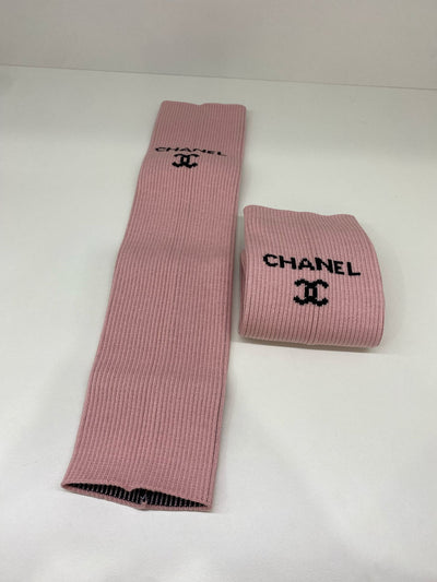 Chanel 24C Leg Warmers Pink