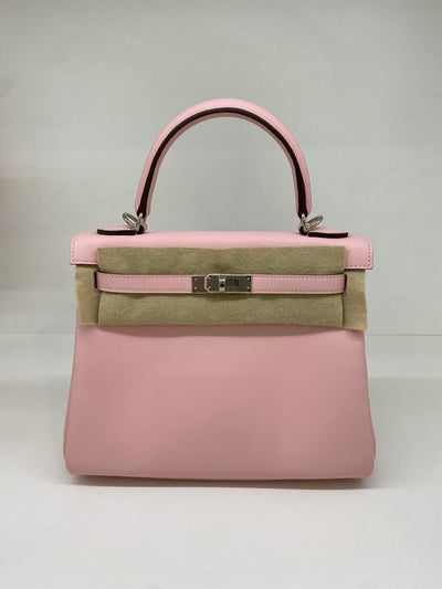 Hermes Kelly 25 Rose Sakura PHW