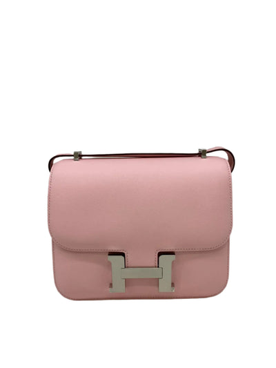 Hermes Mini Constance Rose Sakura PHW