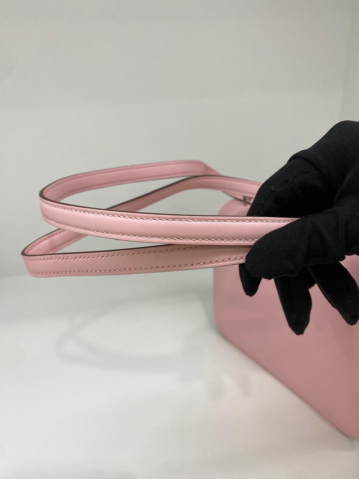 Hermes Mini Constance Rose Sakura PHW