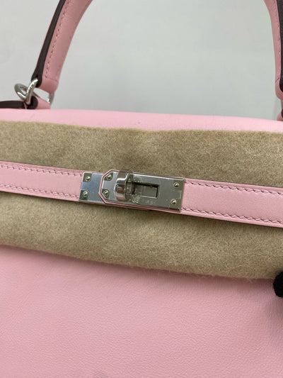 Hermes Kelly 25 Rose Sakura PHW