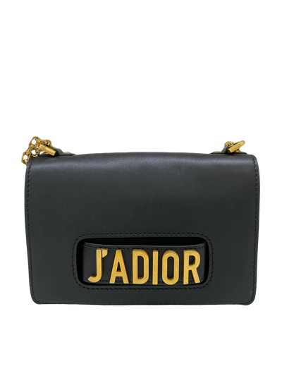 Dior J'adior Black Leather Bag GHW 