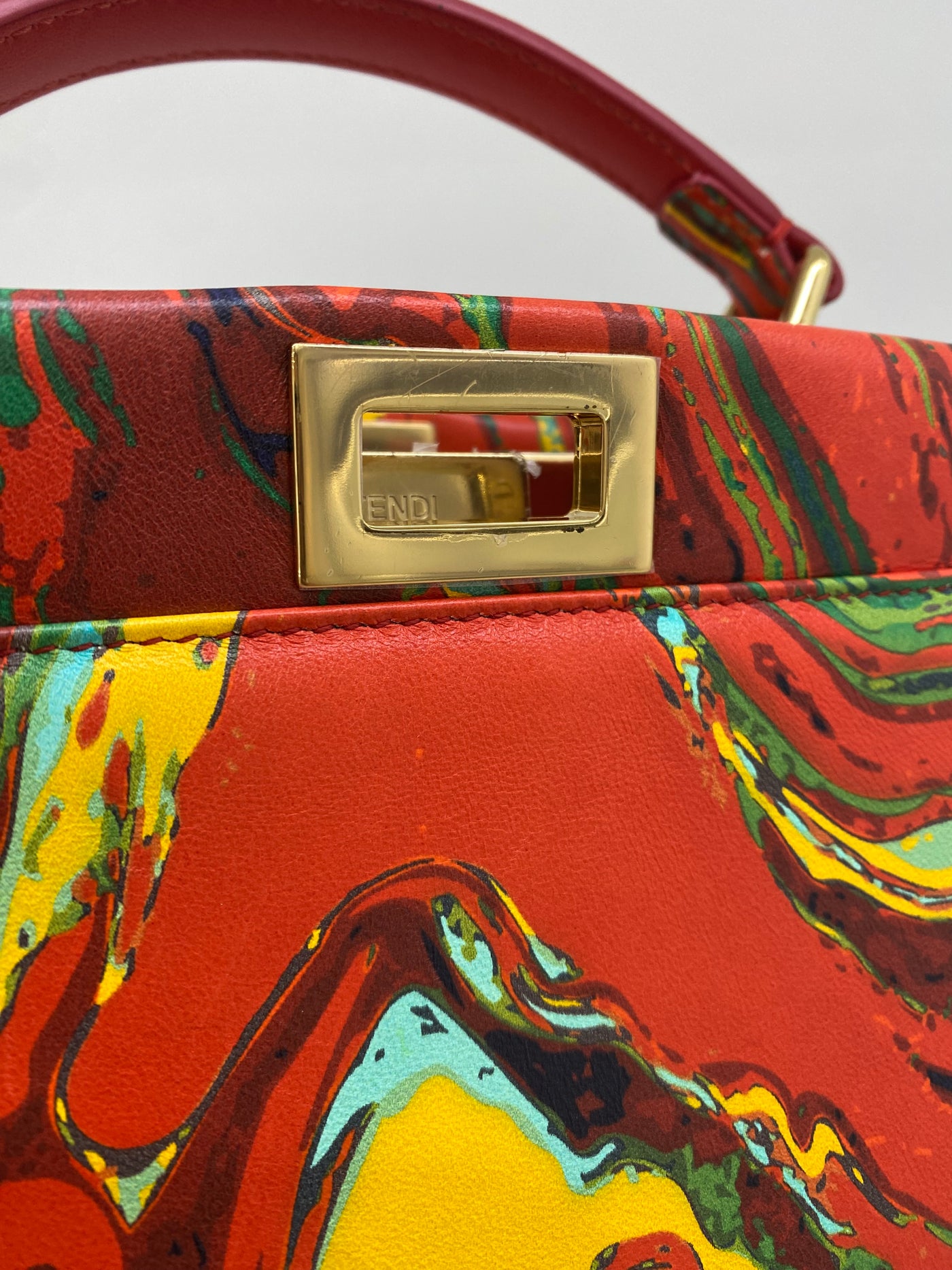 Fendi Peekaboo Multicolour GHW