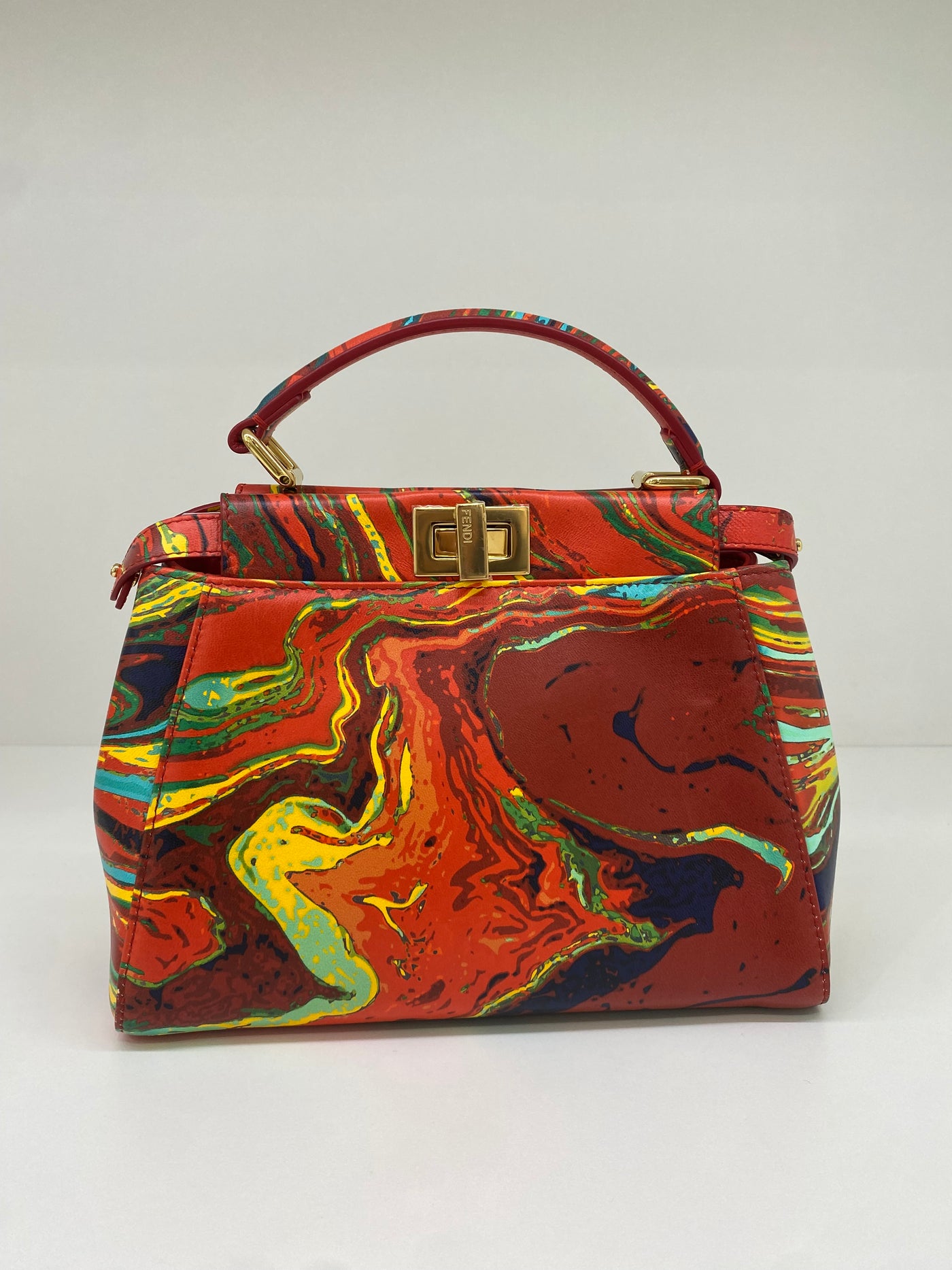 Fendi Peekaboo Multicolour GHW