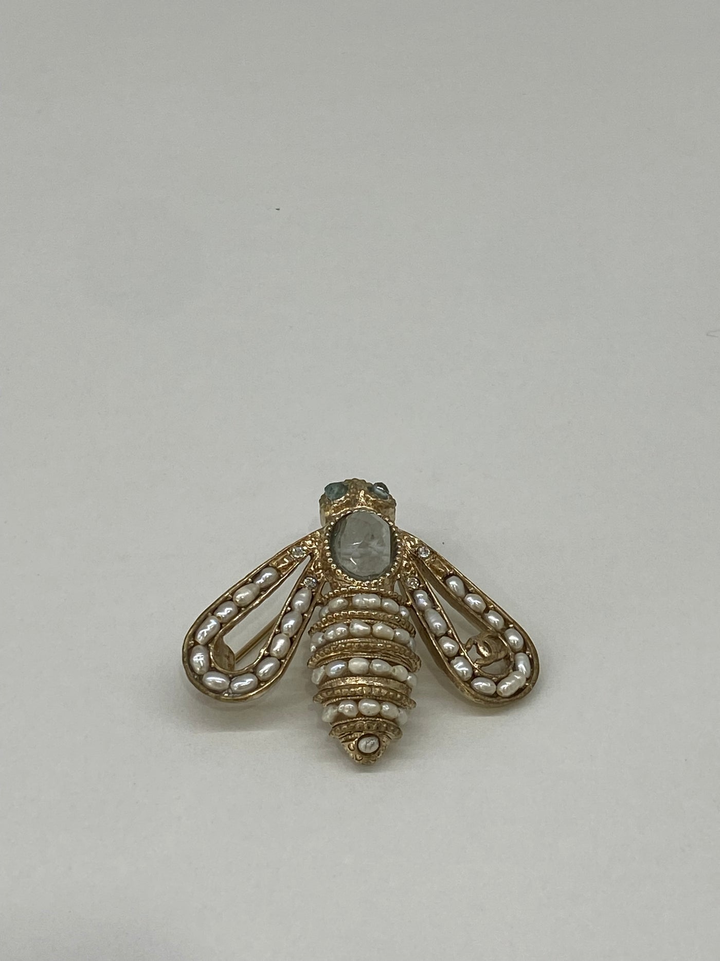 Chanel Pearl Bee Brooch