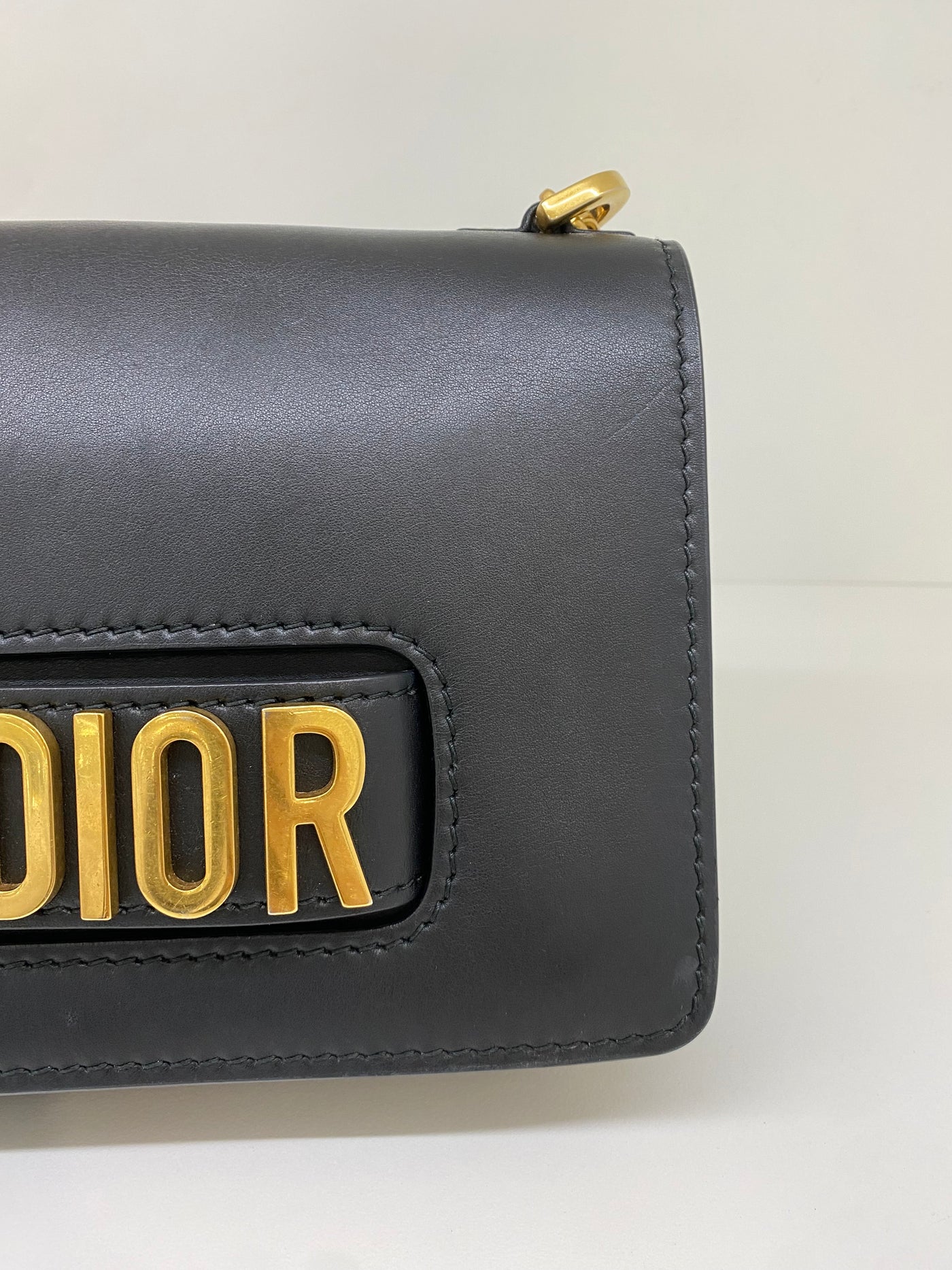 Dior J'adior Black Leather Bag GHW