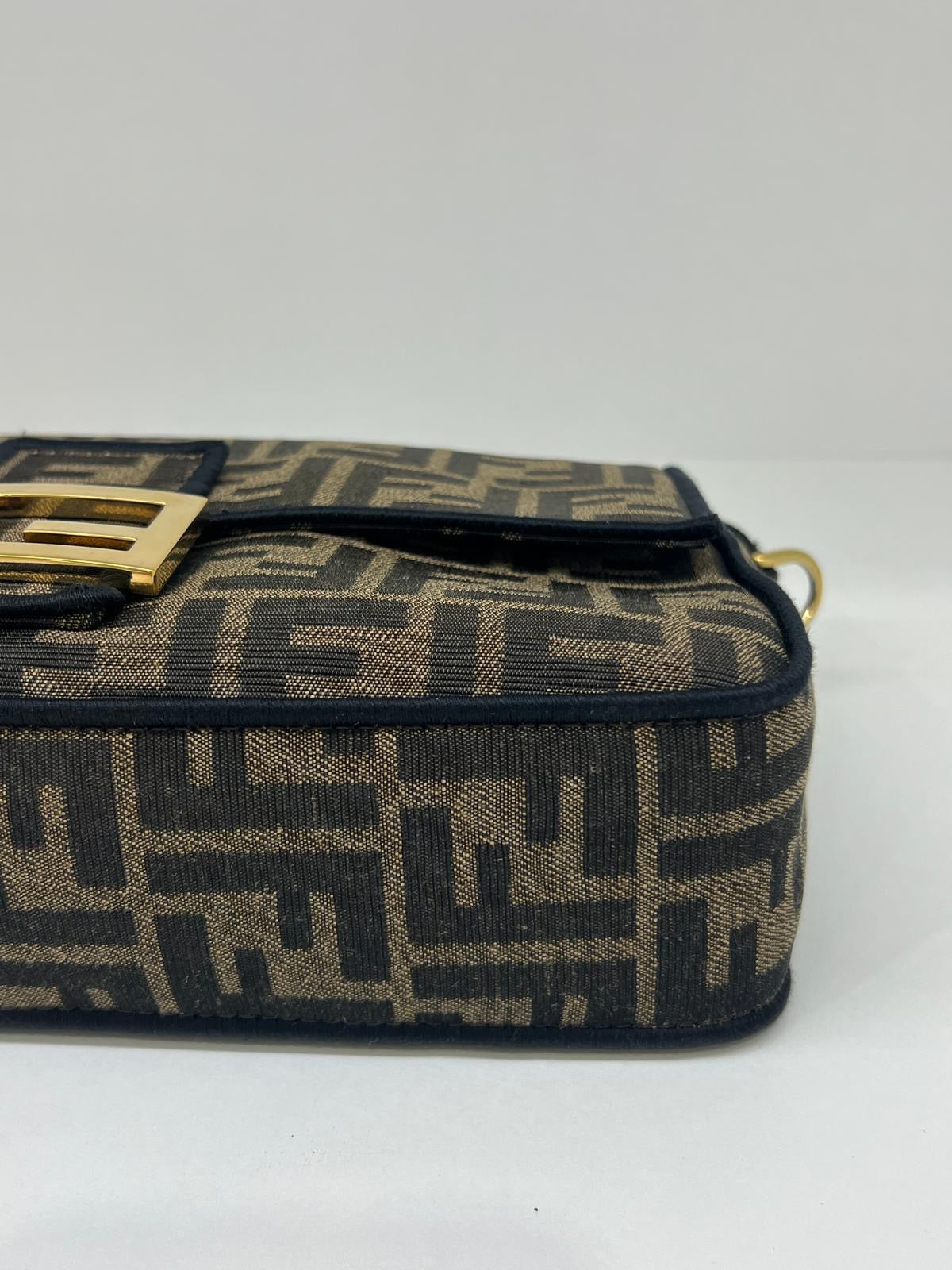 Fendi Baguette Monogram FF GHW