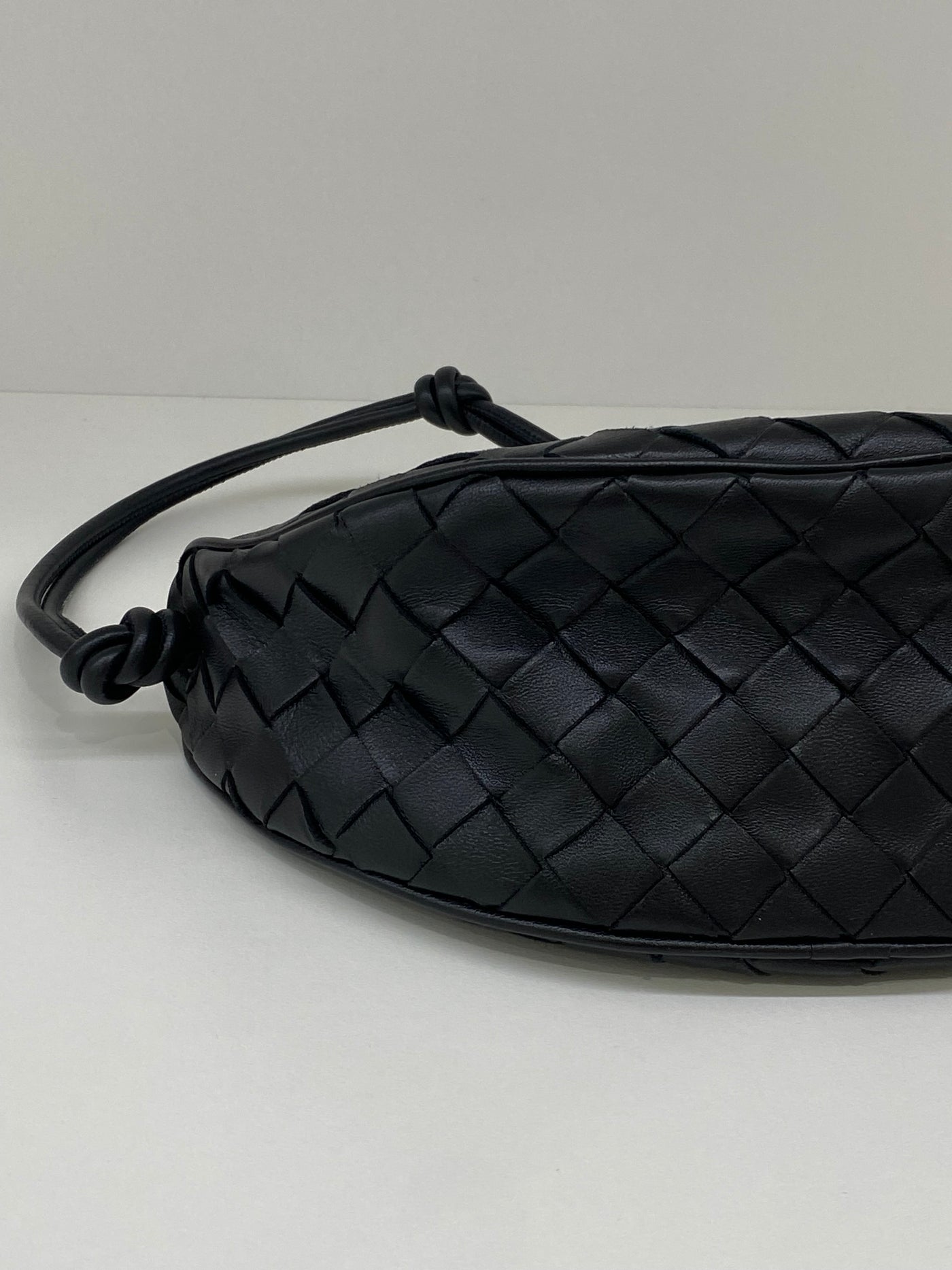 Bottega Veneta Gemellini Pouch Black GHW