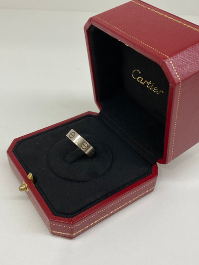 Cartier Love Ring WG Size 54