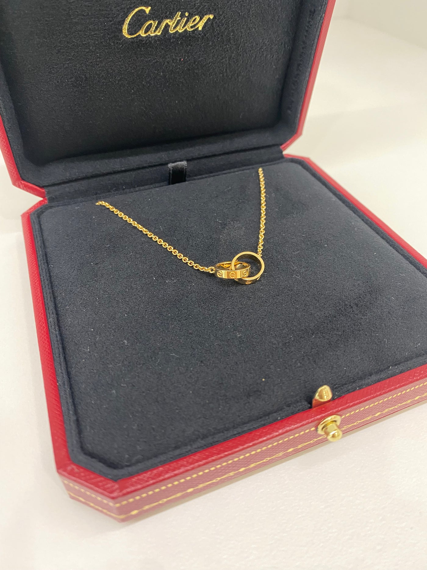 Cartier Yellow Gold Love Necklace