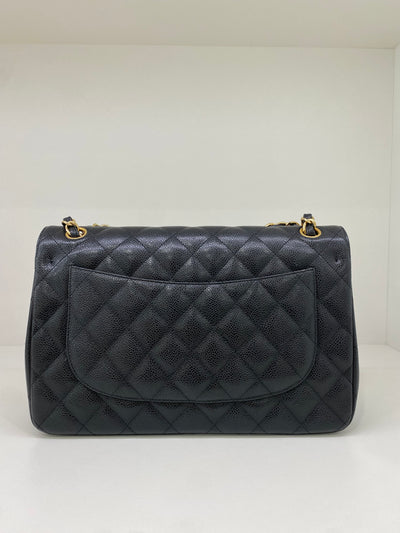 Chanel Classic Flap Jumbo Black Caviar GHW