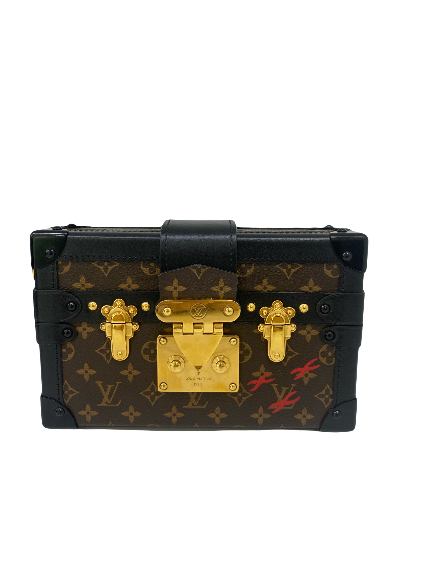 Louis Vuitton Monogram Canvas Petite Malle Bag