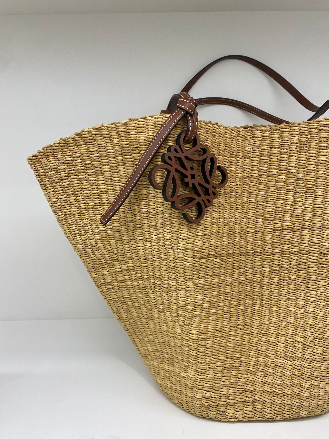 Loewe Raffia Basket Bag