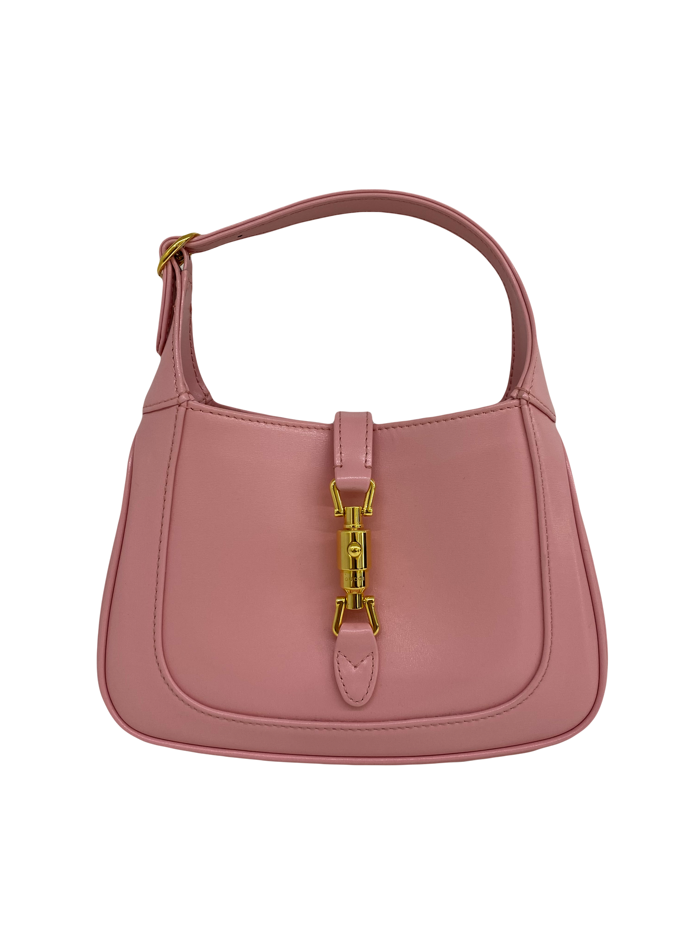 Gucci Jackie Small Pink bag GHW