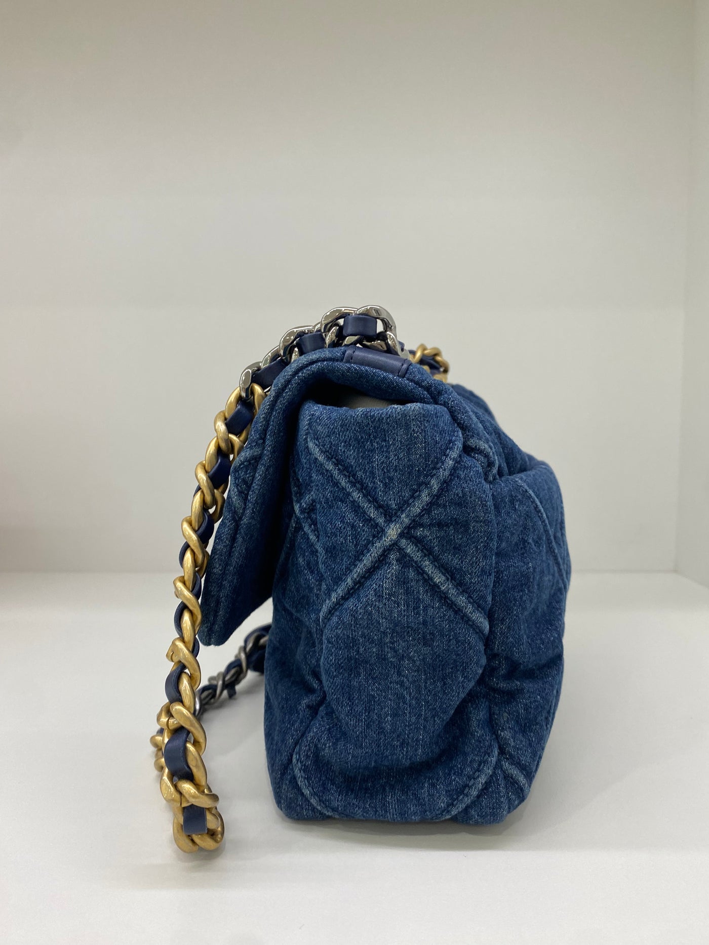 Chanel 19 Bag Small Denim