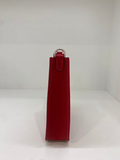 Hermes Mini Evelyn 16 Vermillion/Rouge Vif PHW