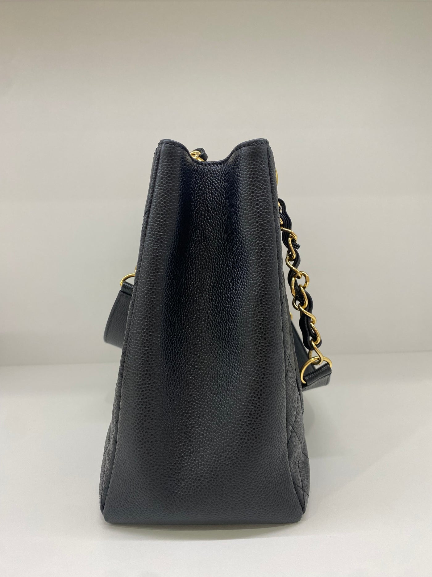 Chanel GST Black Tote GHW