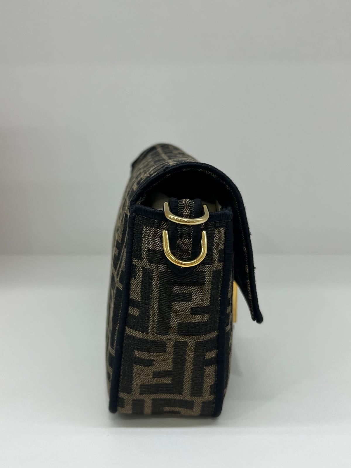 Fendi Baguette Monogram FF GHW