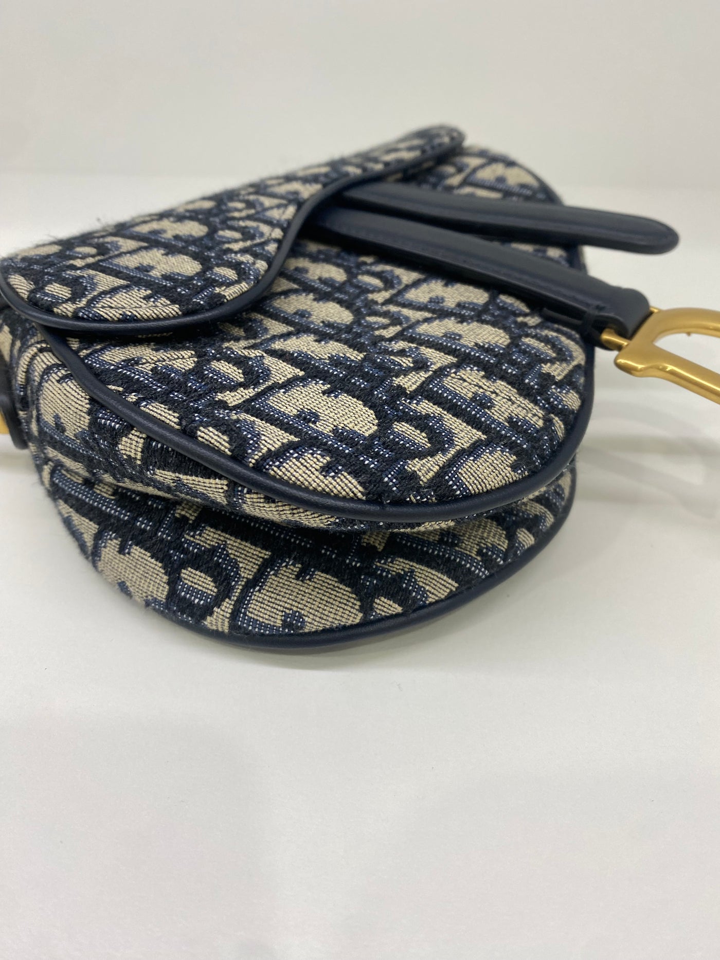 Christian Dior Mini Saddle Bag Oblique