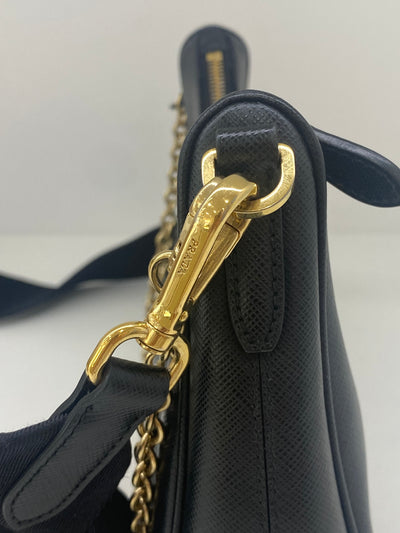 Prada Re Edition Bag Black Leather GHW