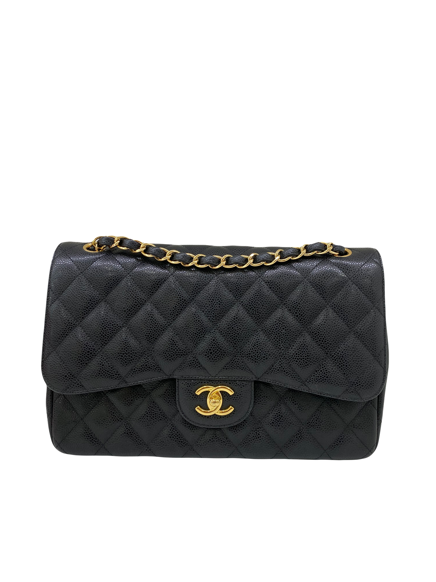 Chanel Classic Flap Jumbo Black Caviar GHW